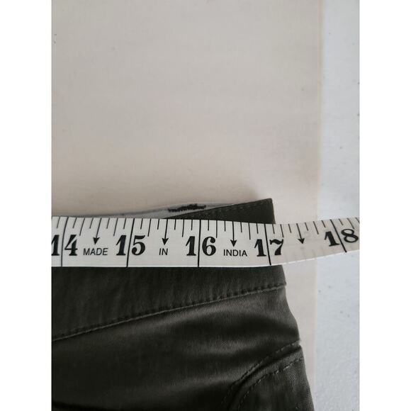 Mountain Hardwear womens hiking trail pants sz 10 Olive green pockets granola - Picture 8 of 10